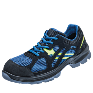 ATLAS HERREN FLASH 4000 ESD S1 SICHERHEITSSCHUH - ROYAL BLUE | BLACK | NEON-YELLOW