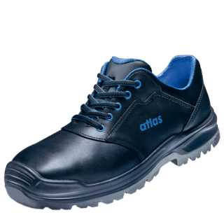 ATLAS HERREN ANATOMIC BAU 560 XP S3 SICHERHEITSSCHUH - BLACK | ROYAL BLUE