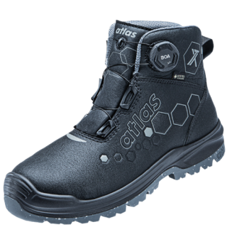 ATLAS HERREN XT 550 BOA GTX S3 SICHERHEITSSCHUH - BLACK | ANTHRAZIT