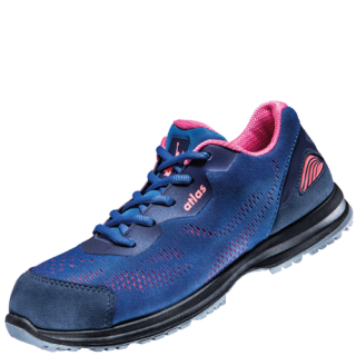 ATLAS DAMEN GX 100 ESD S1 SICHERHEITSSCHUH - ROYAL BLUE | NEON-PINK