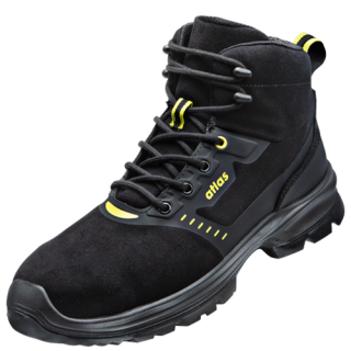 ATLAS HERREN FORCE MID S3 SICHERHEITSSCHUH - BLACK