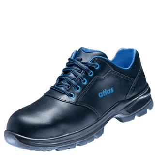 ATLAS HERREN ANATOMIC BAU 540 XP S3 SICHERHEITSSCHUH - BLACK | ROYAL BLUE