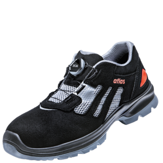 ATLAS HERREN FLASH 3205 XP BOA S1P SICHERHEITSSCHUH - BLACK | GREY