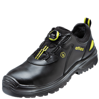 ATLAS HERREN BOA TITAN LOW XP S3 SICHERHEITSSCHUH - BLACK | NEON-YELLOW