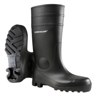 ATLAS HERREN PVC-SICHERHEITSSTIEFEL WORK-IT FULL SAFETY - SCHWARZ