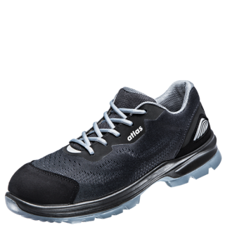 ATLAS HERREN ERGO-MED 1305 ESD BLUELINE S1P SICHERHEITSSCHUH - ANTHRAZIT | BLACK