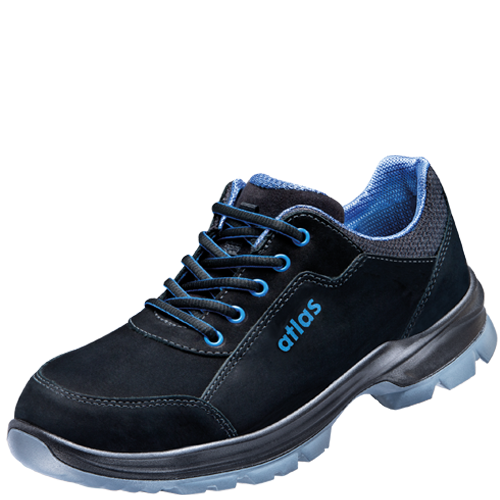 ATLAS HERREN ALU-TEC 625 XP ESD S3 SICHERHEITSSCHUH - BLACK | ROYAL BLUE