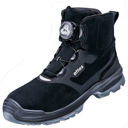 ATLAS HERREN FLASH 6905 BOA XP ESD S3 SICHERHEITSSCHUH - BLACK | GREY