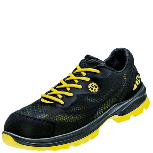 ATLAS HERREN MALOCHER 09 S1P SICHERHEITSSCHUH - BLACK | NEON-YELLOW