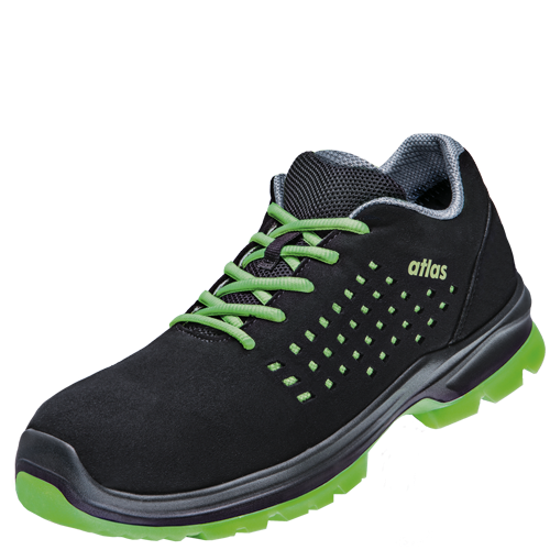 ATLAS HERREN SL 205 XP ESD S1P SICHERHEITSSCHUH - BLACK | NEON-GREEN