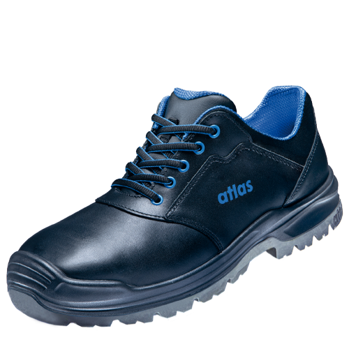 ATLAS HERREN ANATOMIC BAU 560 XP S3 SICHERHEITSSCHUH - BLACK | ROYAL BLUE