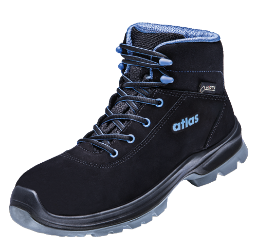ATLAS HERREN GTX 575 XP S3 SICHERHEITSSCHUH - BLACK | ROYAL BLUE