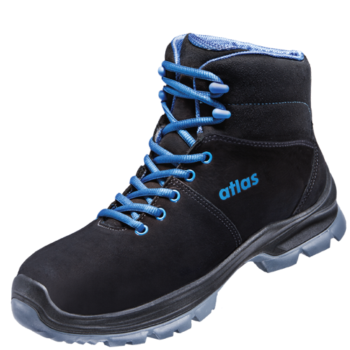 ATLAS DAMEN GX 805 XP S3 SICHERHEITSSCHUH - BLACK | ROYAL BLUE