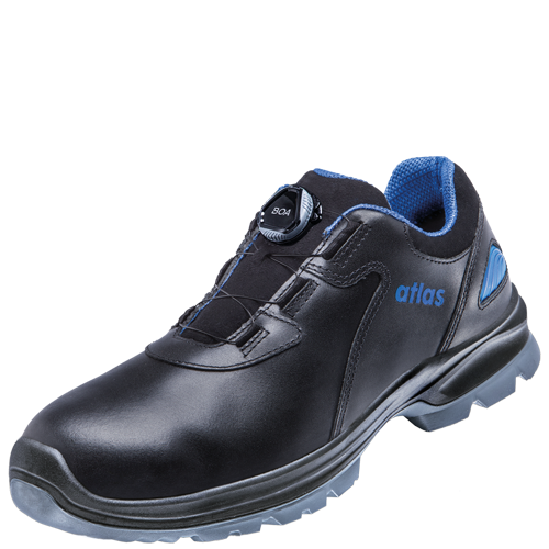 ATLAS HERREN SL 9645 XP BOA ESD S3 SICHERHEITSSCHUH - BLACK | ROYAL BLUE