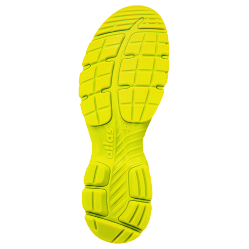 ATLAS HERREN MALOCHER 09 HIGH S3 SICHERHEITSSCHUH - BLACK | NEON-YELLOW