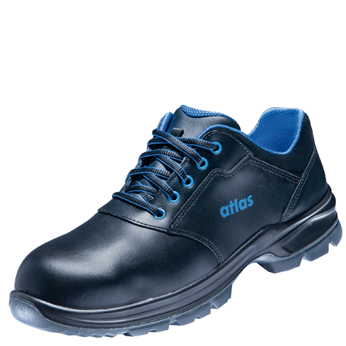 ATLAS HERREN ANATOMIC BAU 540 XP S3 SICHERHEITSSCHUH - BLACK | ROYAL BLUE