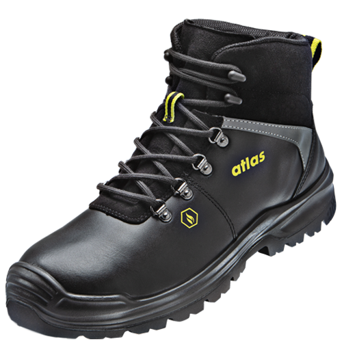ATLAS HERREN TITAN MID S3 SICHERHEITSSCHUH - BLACK