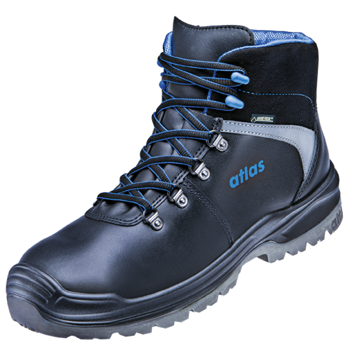 ATLAS HERREN GTX 785 XP S3 SICHERHEITSSCHUH - BLACK | ROYAL BLUE