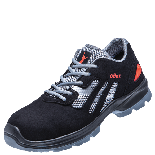 ATLAS HERREN ERGO-MED 2000 S1 SICHERHEITSSCHUH - BLACK | GREY