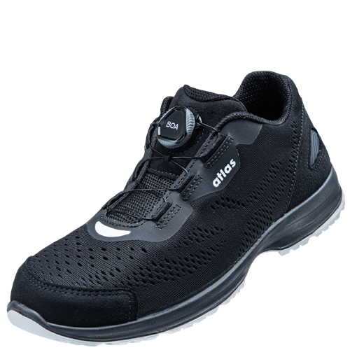 ATLAS HERREN RUNNER 955 XP BOA ESD S1P SICHERHEITSSCHUH - ANTHRAZIT | BLACK