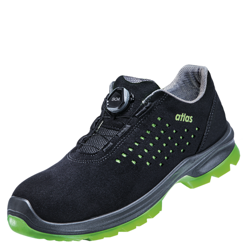 ATLAS HERREN SL 9205 XP BOA ESD S1P SICHERHEITSSCHUH - BLACK | NEON-GREEN