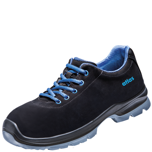 ATLAS HERREN SL 605 XP ESD S3 SICHERHEITSSCHUH - BLACK | ROYAL BLUE
